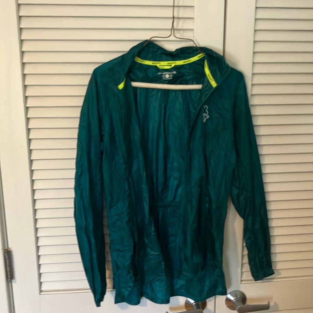 Brooks Green Windbreaker Jacket - Picture 3 of 11